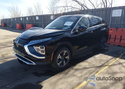 2026 Mitsubishi Eclipse Cross Black Edition S-Awc/Se S-Awc/Sel S-Awc from USA, damaged, VIN JA4ATWAA2TZ007404